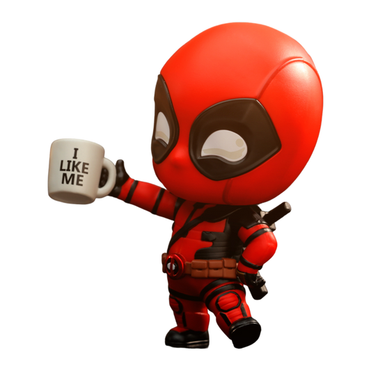 Deadpool & Wolverine - Deadpool with Mug Cosbaby - Hot Toys