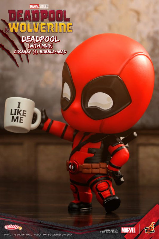 Image Pop Weasel - Image 2 of Deadpool & Wolverine - Deadpool with Mug Cosbaby - Hot Toys