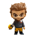 Deadpool & Wolverine - Wolverine Unmasked in TVA Jacket Cosbaby - Hot Toys