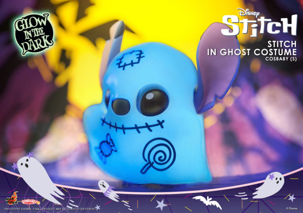 Image Pop Weasel - Image 4 of Lilo & Stitch - Stitch (Halloween Ghost) Cosbaby - Hot Toys - Statue - Image - Pop Weasel