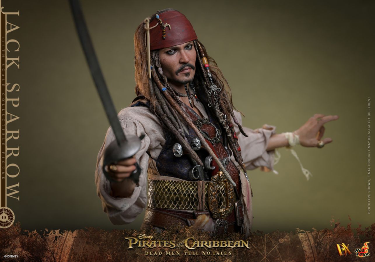 Pop Weasel - Image 14 of Pirates of the Caribbean: Dead Men Tell No Tales - Jack Sparrow 1:6 Scale Collectable Figure - Hot Toys