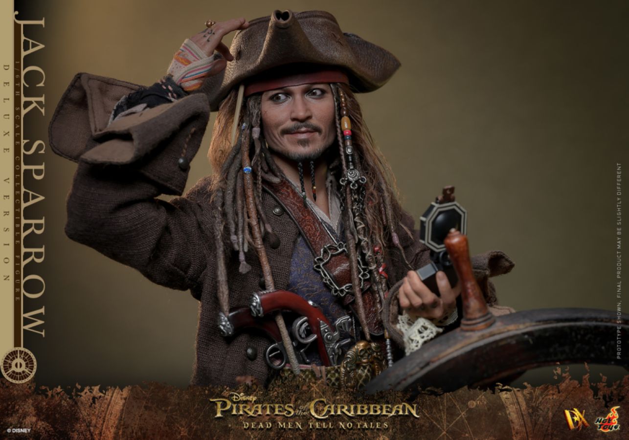 Pop Weasel - Image 12 of Pirates of the Caribbean - Jack Sparrow Deluxe 1:6 Scale Collectable Action Figure - Hot Toys