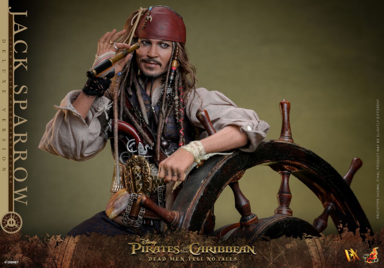 Pop Weasel - Image 15 of Pirates of the Caribbean - Jack Sparrow Deluxe 1:6 Scale Collectable Action Figure - Hot Toys