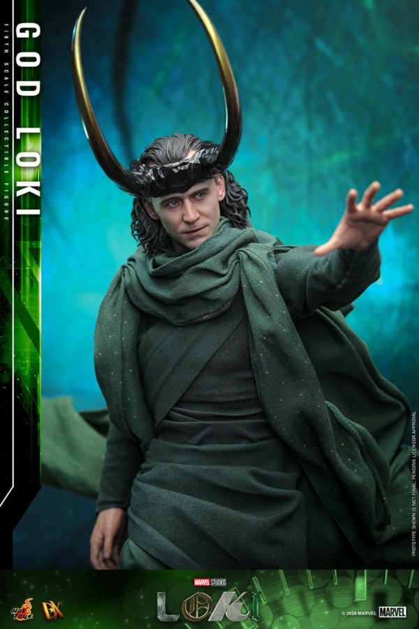 Image Pop Weasel - Image 2 of Loki (TV) - God Loki 1:6 Scale Collectable Action Figure - Hot Toys - Statue - Image - Pop Weasel