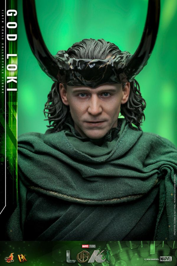 Image Pop Weasel - Image 3 of Loki (TV) - God Loki 1:6 Scale Collectable Action Figure - Hot Toys - Statue - Image - Pop Weasel