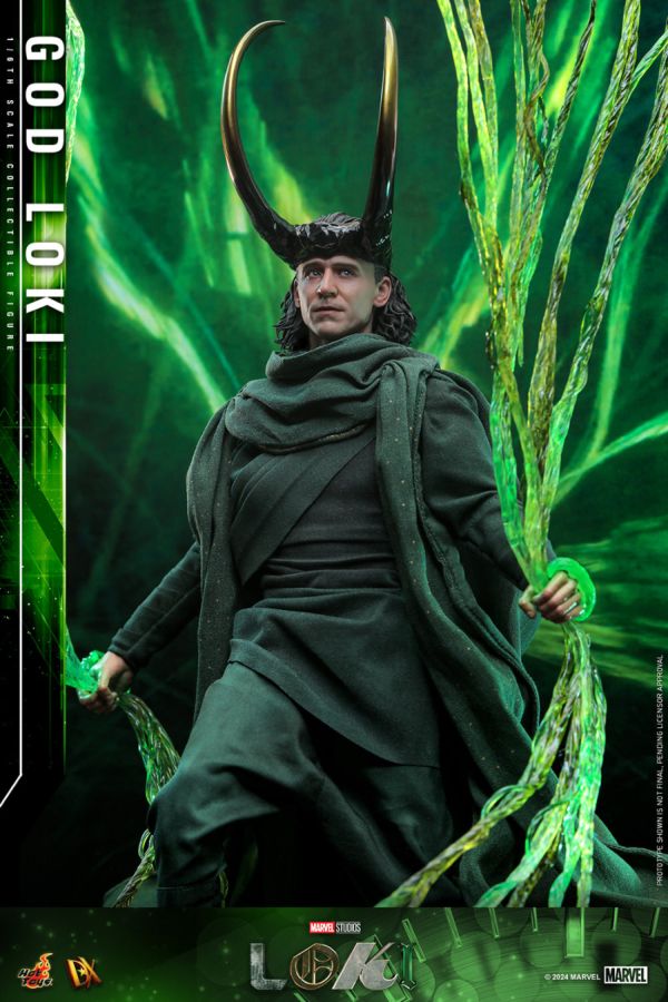 Image Pop Weasel - Image 4 of Loki (TV) - God Loki 1:6 Scale Collectable Action Figure - Hot Toys - Statue - Image - Pop Weasel