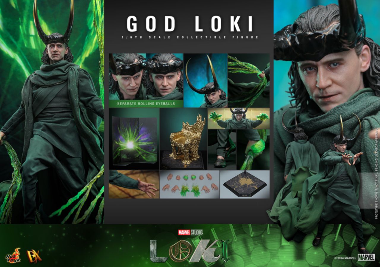 Image Pop Weasel - Image 15 of Loki (TV) - God Loki 1:6 Scale Collectable Action Figure - Hot Toys