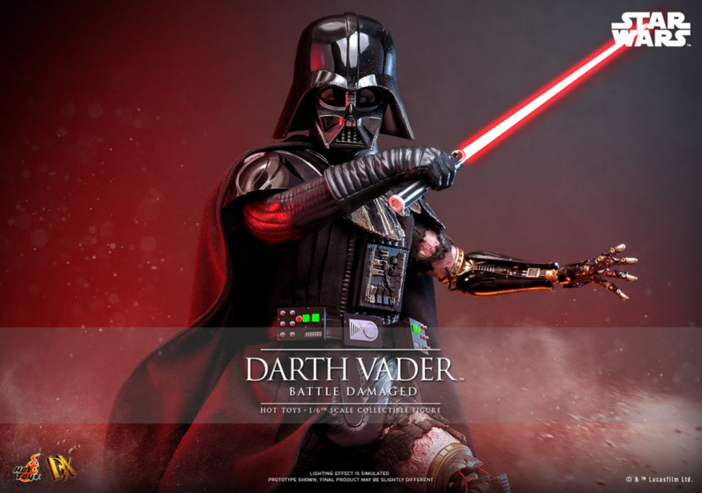 Image Pop Weasel - Image 6 of Star Wars - Darth Vader (Battle Damaged) 1:6 Scale Collectable Action Figure - Hot Toys - Action Figure - Image - Pop Weasel