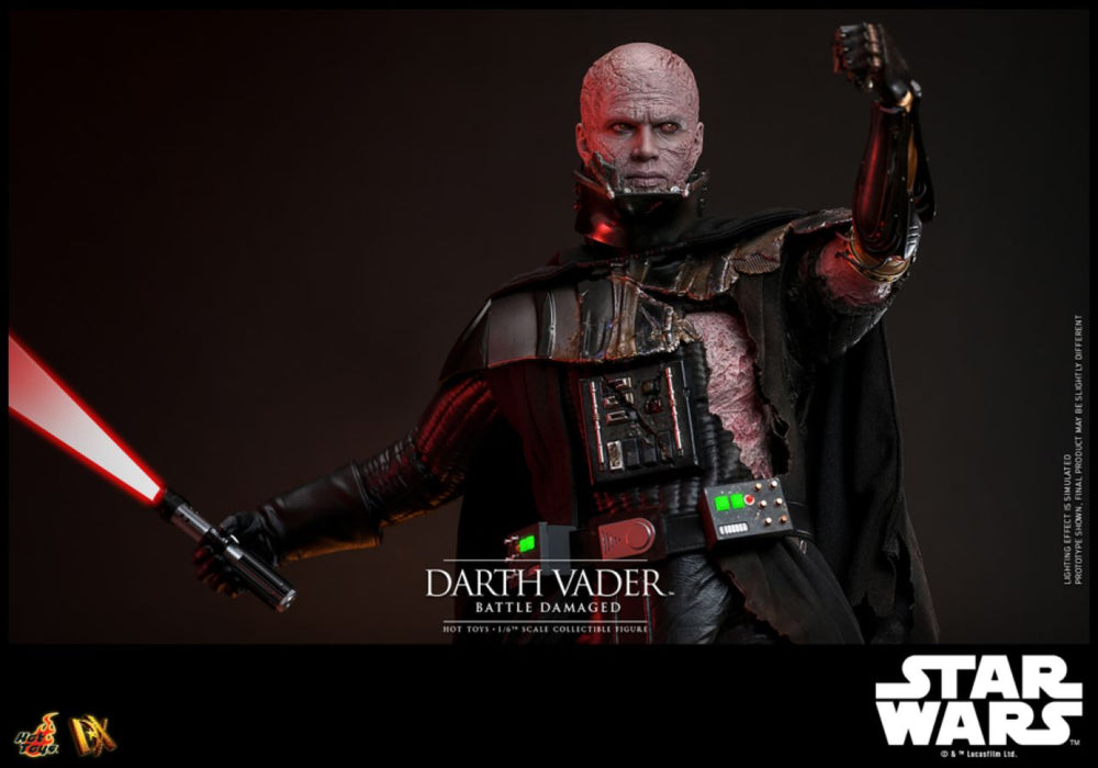 Image Pop Weasel - Image 8 of Star Wars - Darth Vader (Battle Damaged) 1:6 Scale Collectable Action Figure - Hot Toys - Action Figure - Image - Pop Weasel