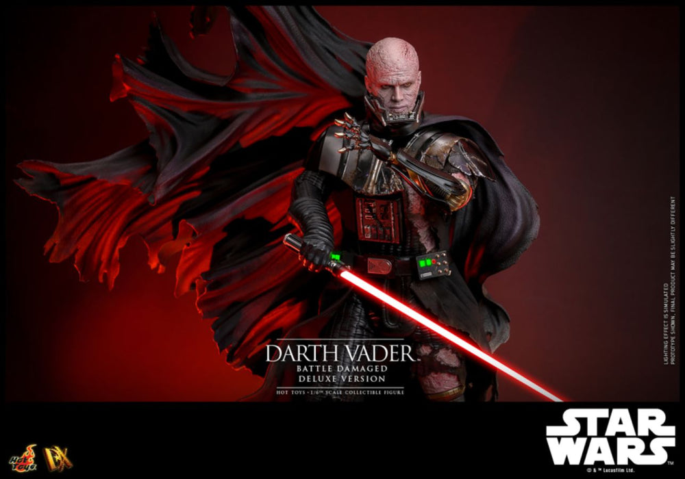 Image Pop Weasel - Image 6 of Star Wars - Darth Vader (Battle Damaged) Deluxe 1:6 Scale Collectable Action Figure - Hot Toys - Action Figure - Image - Pop Weasel