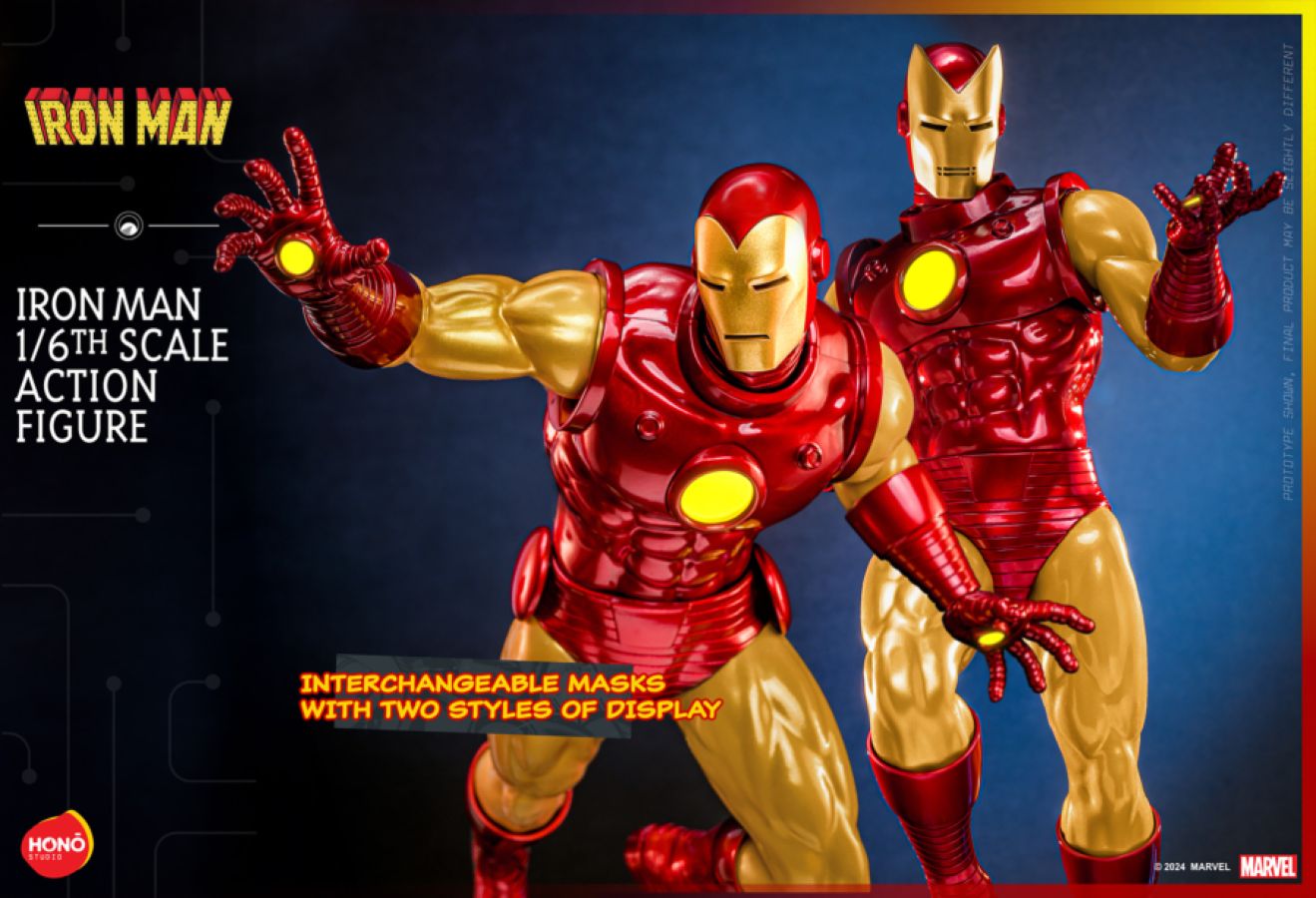 Image Pop Weasel - Image 10 of Iron Man - Iron Man (HONO STUDIOS) 1:6 Scale Collectable Action Figure - Hot Toys