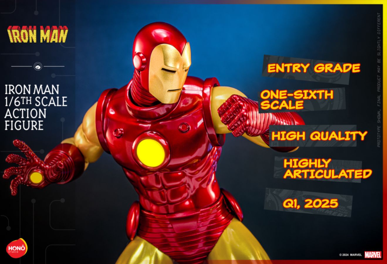 Image Pop Weasel - Image 15 of Iron Man - Iron Man (HONO STUDIOS) 1:6 Scale Collectable Action Figure - Hot Toys