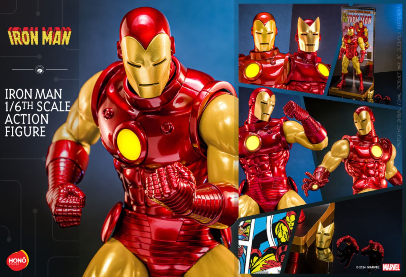 Image Pop Weasel - Image 16 of Iron Man - Iron Man (HONO STUDIOS) 1:6 Scale Collectable Action Figure - Hot Toys