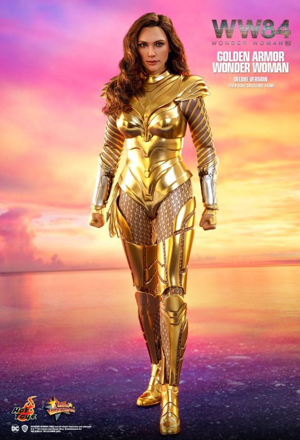 Image Pop Weasel - Image 6 of Wonder Woman 2: WW84 - Golden Armor Deluxe 1:6 Scale Collectable Action Figure - Hot Toys - Action Figure - Image - Pop Weasel