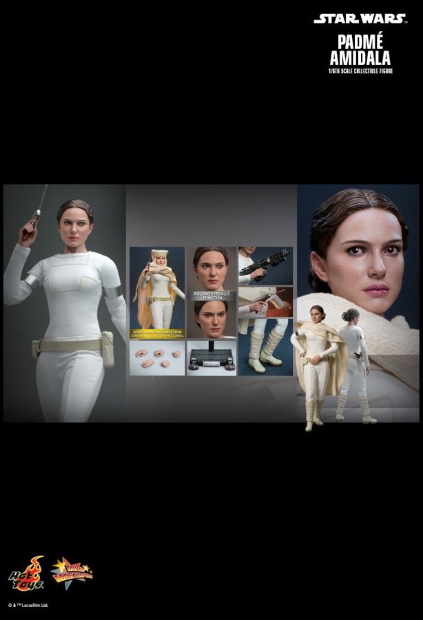 Image Pop Weasel - Image 11 of Star Wars - Padme Amidala Attack of the Clones 1:6th Scale Collectable Action Figure - Hot Toys - Statue - Image - Pop Weasel