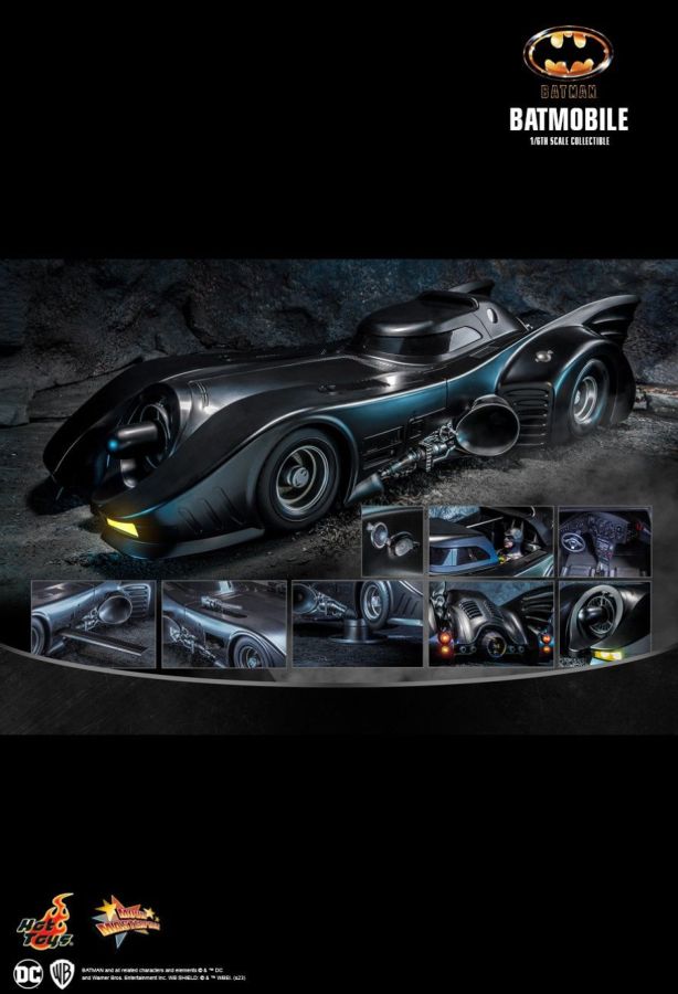 Image Pop Weasel - Image 11 of Batman (1989) - Batmobile 1:6 Scale Collectable Vehicle - Hot Toys - Statue - Image - Pop Weasel