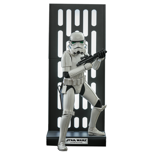 Pop Weasel Image of Star Wars - Stormtrooper (with Death Star Environment) 1:6 Scale Collectable Action Figure - Hot Toys