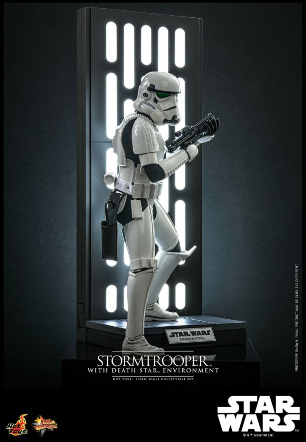 Pop Weasel - Image 3 of Star Wars - Stormtrooper (with Death Star Environment) 1:6 Scale Collectable Action Figure - Hot Toys - Statue - Image - Pop Weasel