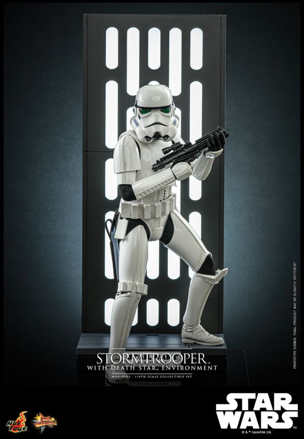 Pop Weasel - Image 4 of Star Wars - Stormtrooper (with Death Star Environment) 1:6 Scale Collectable Action Figure - Hot Toys - Statue - Image - Pop Weasel