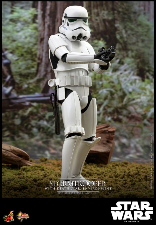 Pop Weasel - Image 5 of Star Wars - Stormtrooper (with Death Star Environment) 1:6 Scale Collectable Action Figure - Hot Toys - Statue - Image - Pop Weasel