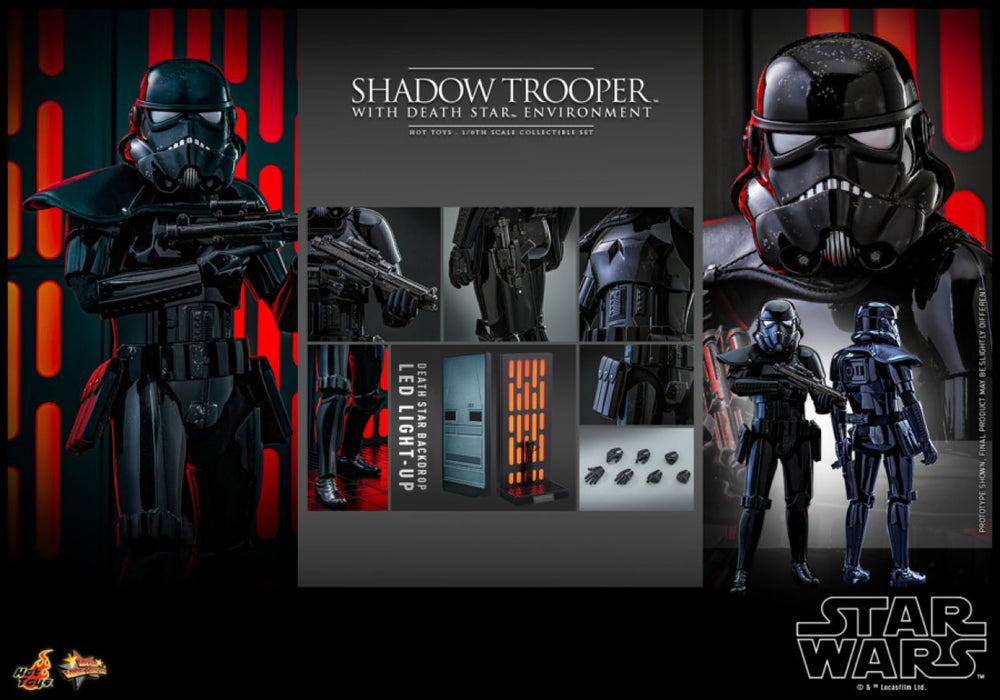 Image Pop Weasel - Image 12 of Star Wars - Shadow Trooper 1:6 Scale Collectable Set - Hot Toys - Statue - Image - Pop Weasel