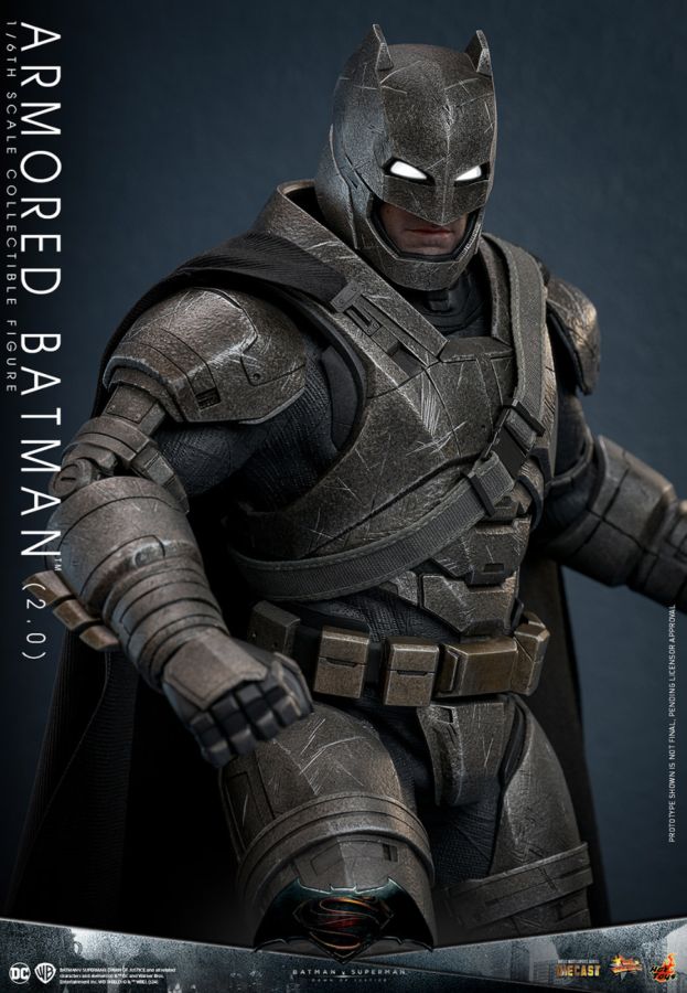 Pop Weasel - Image 5 of Batman v Superman: Dawn of Justice - Armored Batman (2.0) 1:6 Scale Collectable Action Figure - Hot Toys