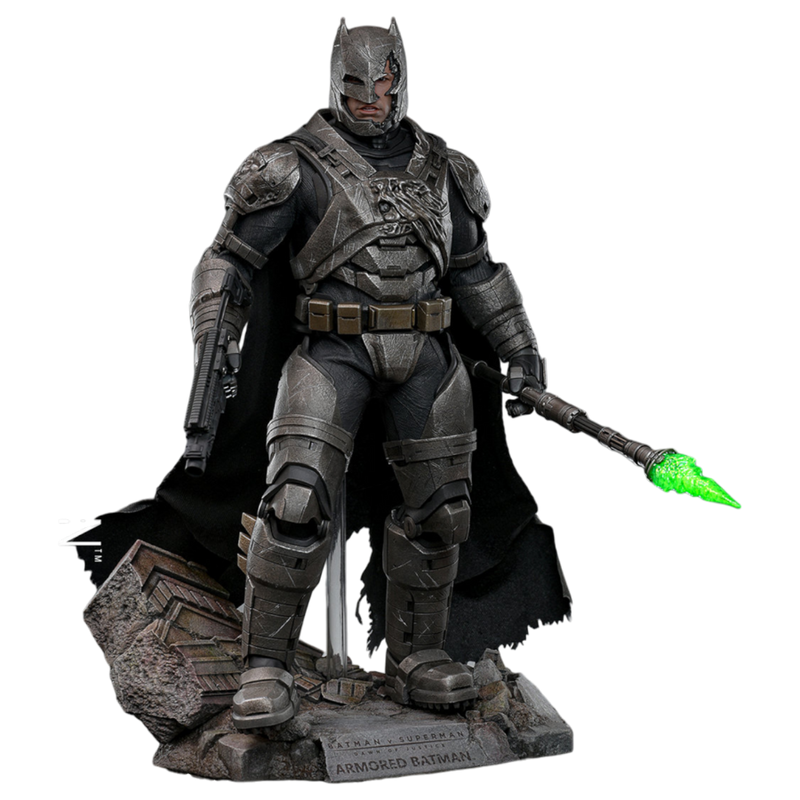 Pop Weasel Image of Batman v Superman: Dawn of Justice - Armored Batman (2.0) Deluxe 1:6 Scale Collectable Figure - Hot Toys
