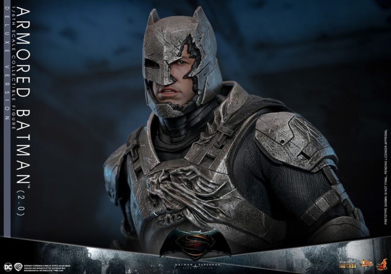 Pop Weasel - Image 11 of Batman v Superman: Dawn of Justice - Armored Batman (2.0) Deluxe 1:6 Scale Collectable Figure - Hot Toys