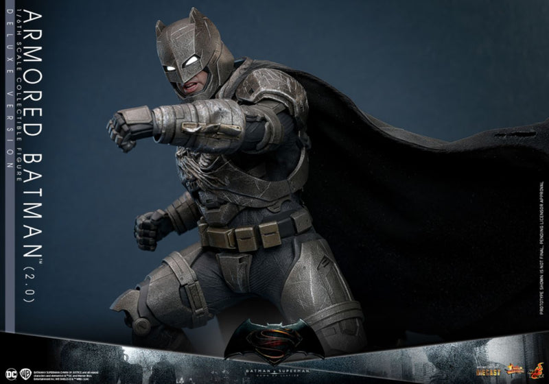 Pop Weasel - Image 13 of Batman v Superman: Dawn of Justice - Armored Batman (2.0) Deluxe 1:6 Scale Collectable Figure - Hot Toys