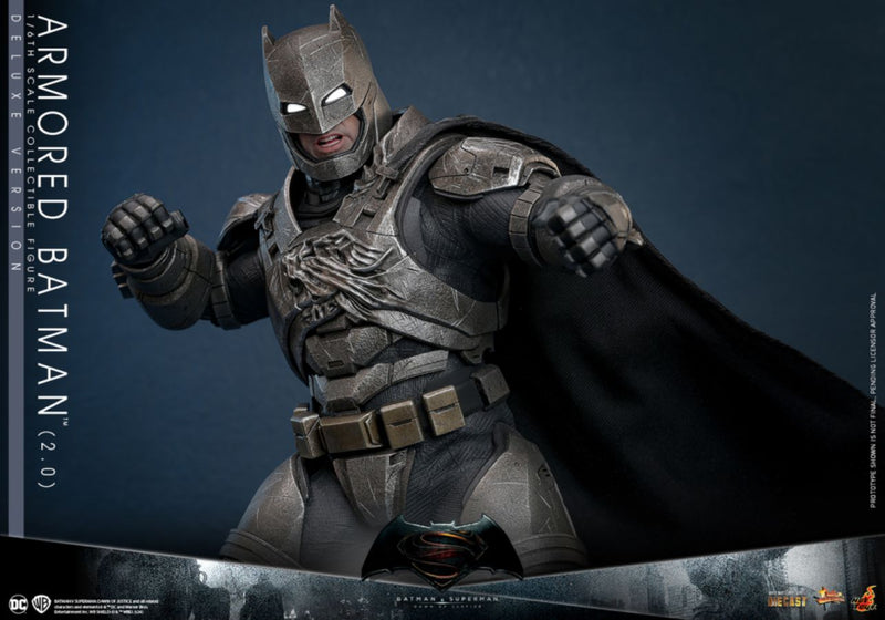 Pop Weasel - Image 14 of Batman v Superman: Dawn of Justice - Armored Batman (2.0) Deluxe 1:6 Scale Collectable Figure - Hot Toys