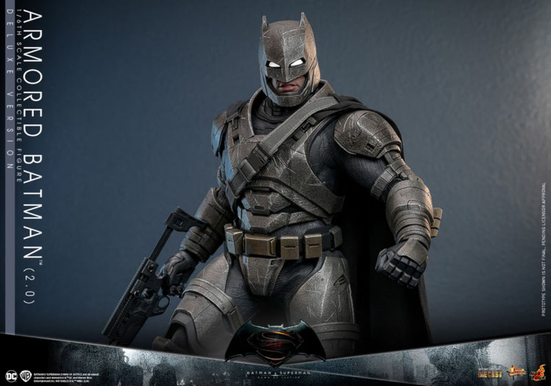 Pop Weasel - Image 16 of Batman v Superman: Dawn of Justice - Armored Batman (2.0) Deluxe 1:6 Scale Collectable Figure - Hot Toys
