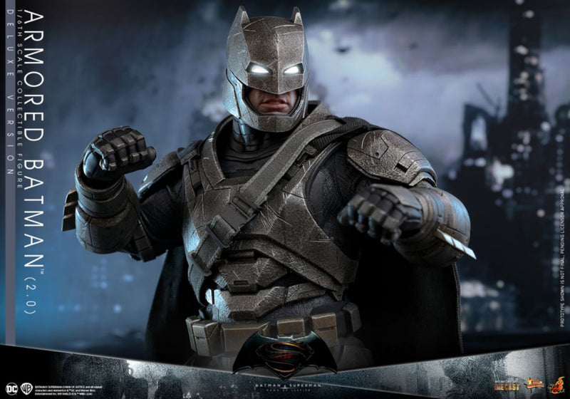 Pop Weasel - Image 17 of Batman v Superman: Dawn of Justice - Armored Batman (2.0) Deluxe 1:6 Scale Collectable Figure - Hot Toys