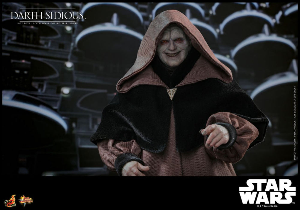 Image Pop Weasel - Image 9 of Star Wars: Revenge of the Sith - Darth Sidious 1:6 Scale Collectible Action Figure - Hot Toys - Statue - Image - Pop Weasel