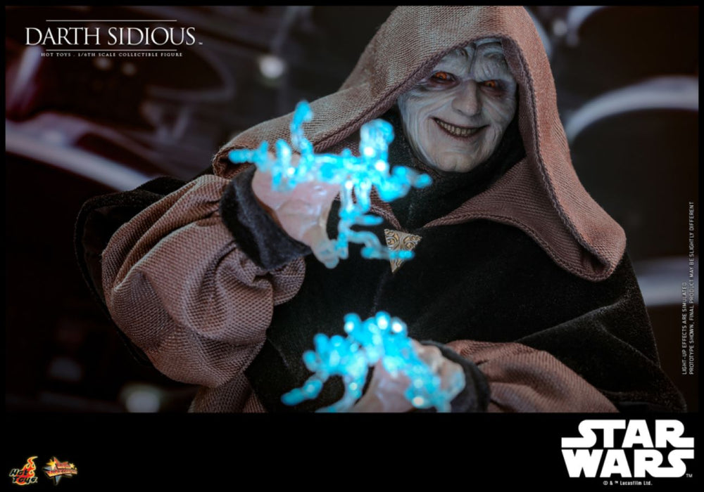 Image Pop Weasel - Image 10 of Star Wars: Revenge of the Sith - Darth Sidious 1:6 Scale Collectible Action Figure - Hot Toys - Statue - Image - Pop Weasel