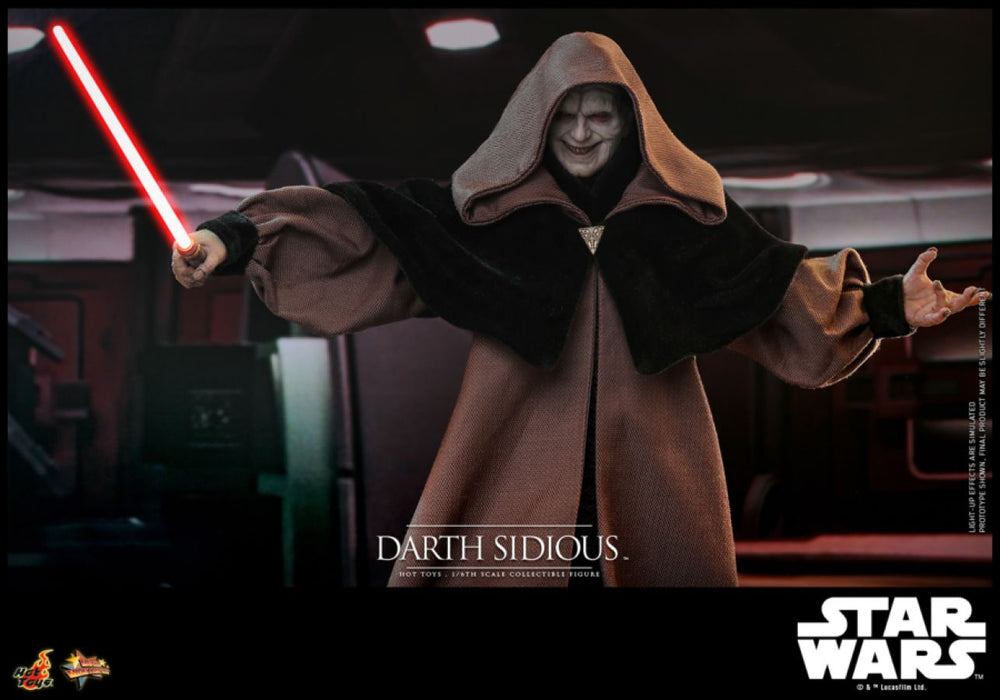 Image Pop Weasel - Image 11 of Star Wars: Revenge of the Sith - Darth Sidious 1:6 Scale Collectible Action Figure - Hot Toys - Statue - Image - Pop Weasel