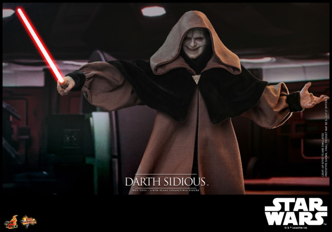 Image Pop Weasel - Image 11 of Star Wars: Revenge of the Sith - Darth Sidious 1:6 Scale Collectible Action Figure - Hot Toys