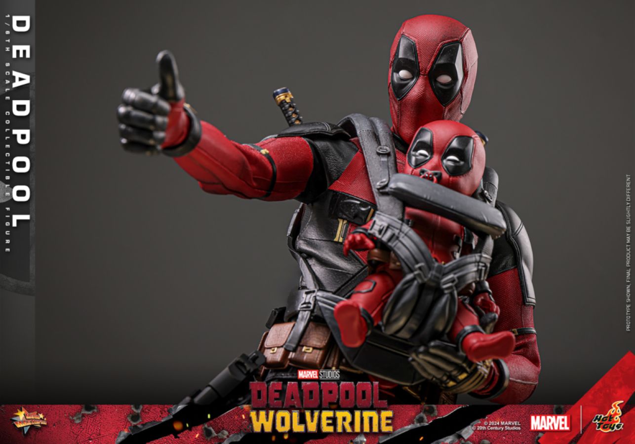 Image Pop Weasel - Image 4 of Deadpool & Wolverine - Deadpool 1:6 Scale Collectable Action Figure - Hot Toys