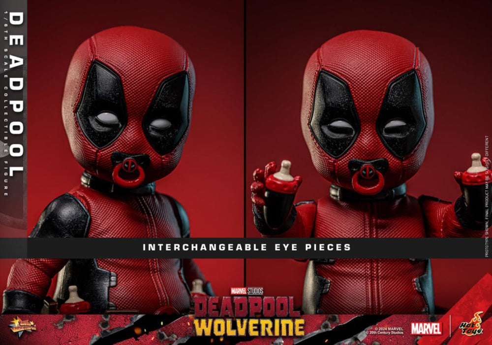 Image Pop Weasel - Image 9 of Deadpool & Wolverine - Deadpool 1:6 Scale Collectable Action Figure - Hot Toys - Statue - Image - Pop Weasel