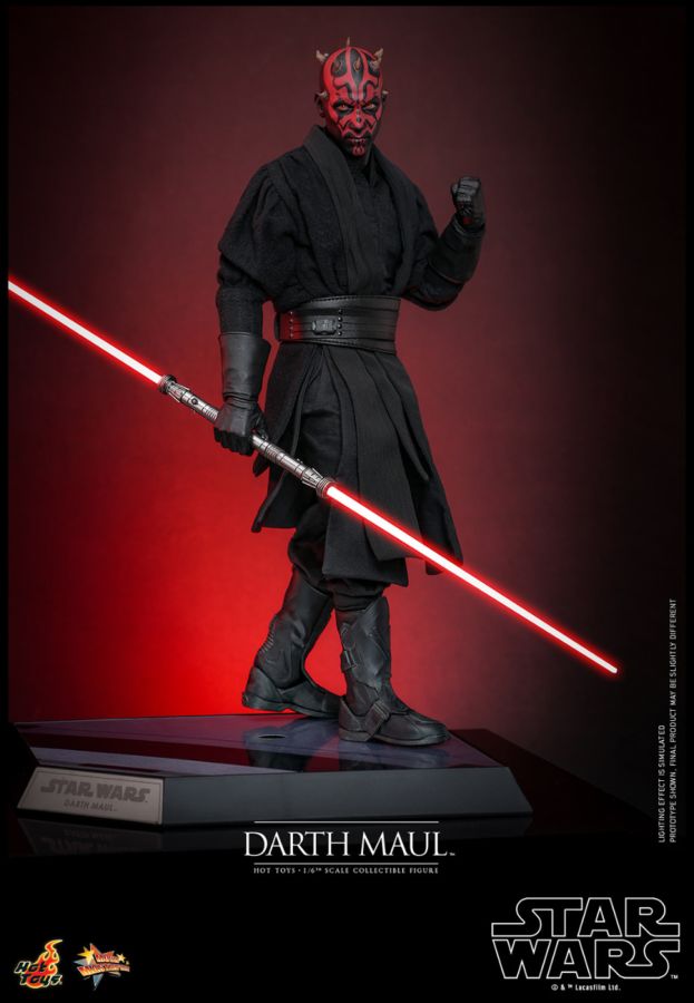 Image Pop Weasel - Image 3 of Star Wars Episode I: The Phantom Menace - Darth Maul 1:6 Scale Collectable Action Figure - Hot Toys - Statue - Image - Pop Weasel