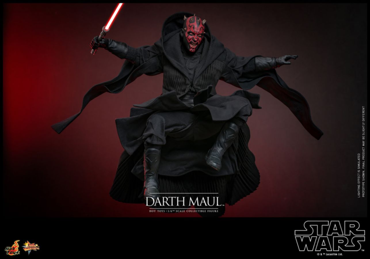 Image Pop Weasel - Image 6 of Star Wars Episode I: The Phantom Menace - Darth Maul 1:6 Scale Collectable Action Figure - Hot Toys