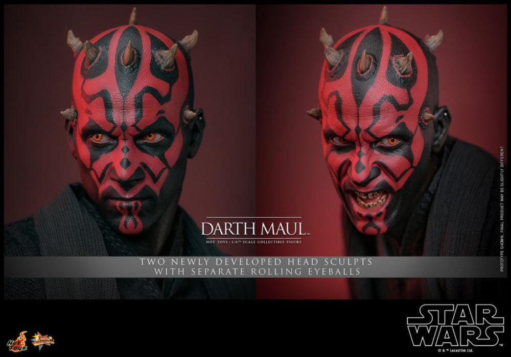 Image Pop Weasel - Image 11 of Star Wars Episode I: The Phantom Menace - Darth Maul 1:6 Scale Collectable Action Figure - Hot Toys - Statue - Image - Pop Weasel