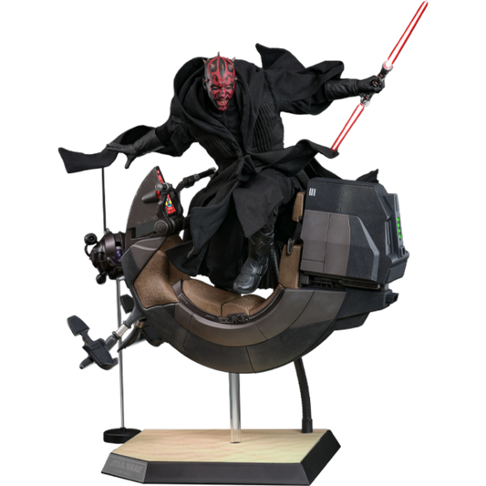 Star Wars Episode I: The Phantom Menace - Darth Maul with Sith Speeder 1:6 Scale Collectable Set - Hot Toys