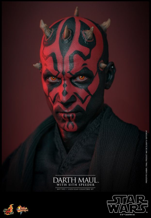 Image Pop Weasel - Image 5 of Star Wars Episode I: The Phantom Menace - Darth Maul with Sith Speeder 1:6 Scale Collectable Set - Hot Toys - Statue - Image - Pop Weasel