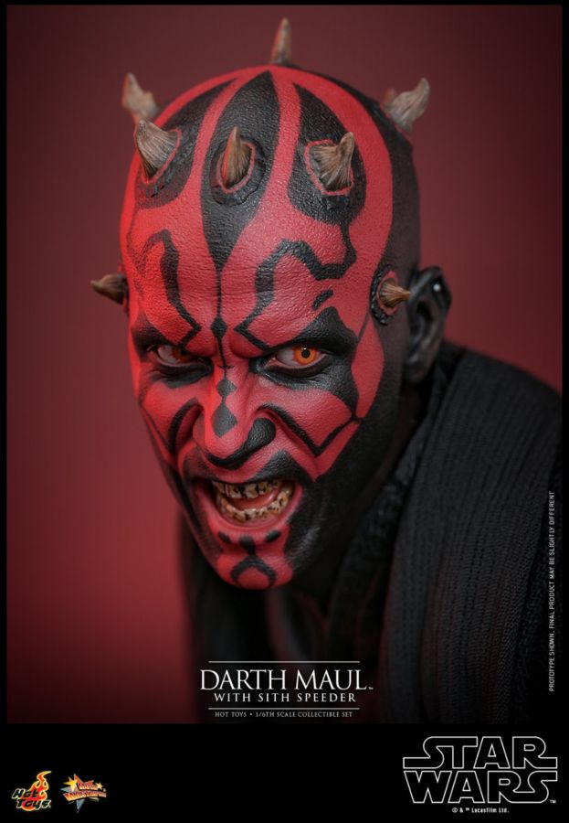 Image Pop Weasel - Image 6 of Star Wars Episode I: The Phantom Menace - Darth Maul with Sith Speeder 1:6 Scale Collectable Set - Hot Toys - Statue - Image - Pop Weasel