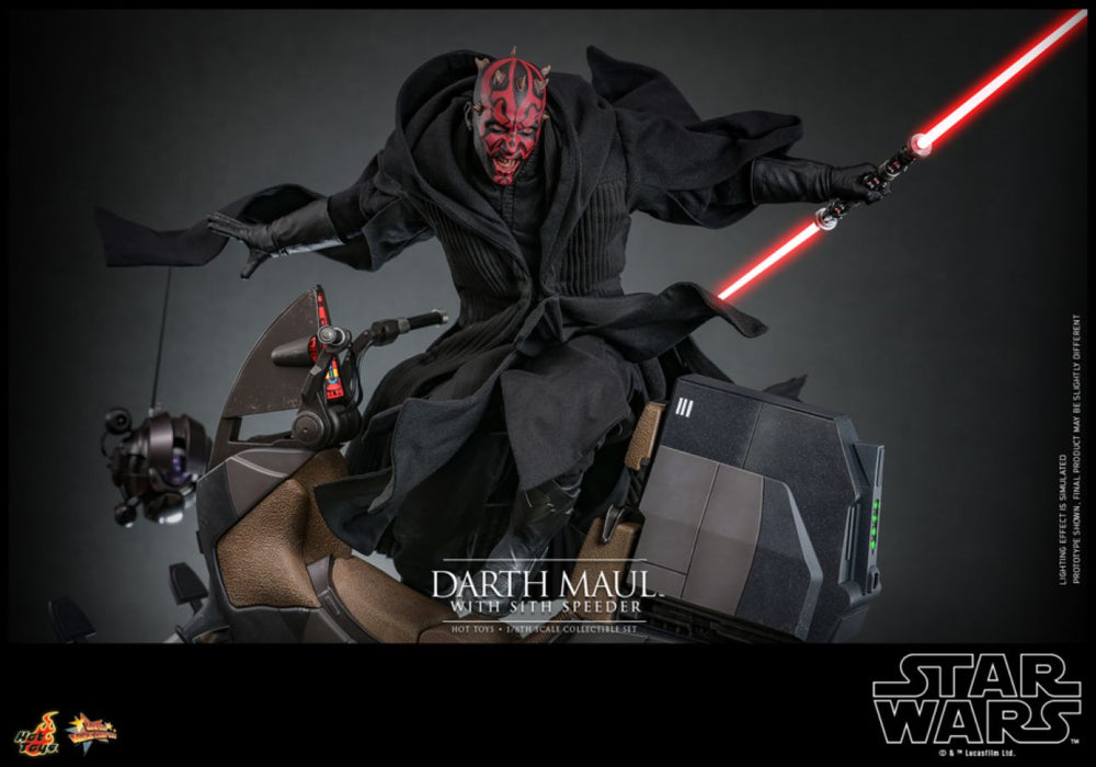 Image Pop Weasel - Image 8 of Star Wars Episode I: The Phantom Menace - Darth Maul with Sith Speeder 1:6 Scale Collectable Set - Hot Toys - Statue - Image - Pop Weasel