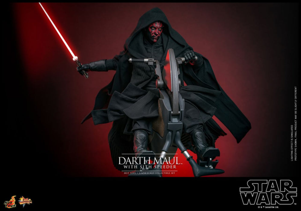 Image Pop Weasel - Image 9 of Star Wars Episode I: The Phantom Menace - Darth Maul with Sith Speeder 1:6 Scale Collectable Set - Hot Toys - Statue - Image - Pop Weasel