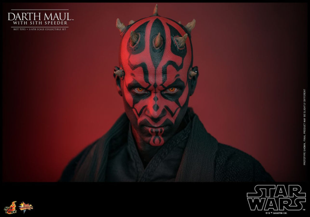 Image Pop Weasel - Image 10 of Star Wars Episode I: The Phantom Menace - Darth Maul with Sith Speeder 1:6 Scale Collectable Set - Hot Toys - Statue - Image - Pop Weasel