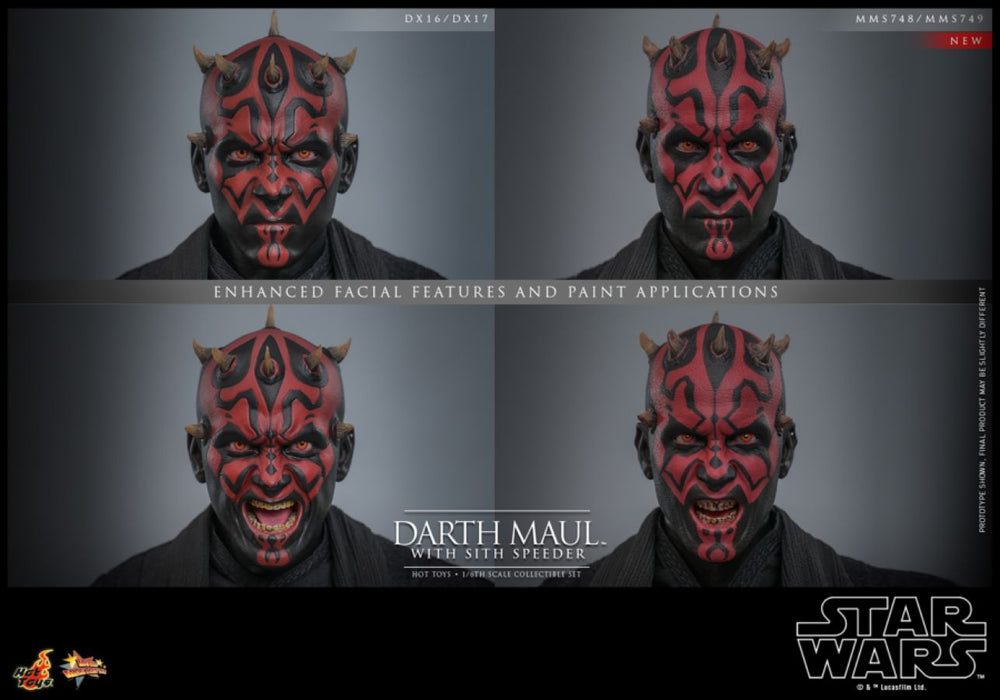 Image Pop Weasel - Image 16 of Star Wars Episode I: The Phantom Menace - Darth Maul with Sith Speeder 1:6 Scale Collectable Set - Hot Toys - Statue - Image - Pop Weasel