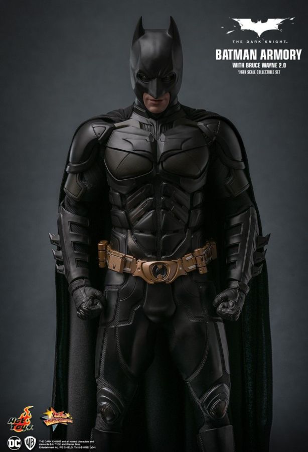 Image Pop Weasel - Image 10 of The Dark Knight - Batman Armory with Bruce Wayne (2.0) 1:6 Scale Collectible Figure Set - Hot Toys - Statue - Image - Pop Weasel