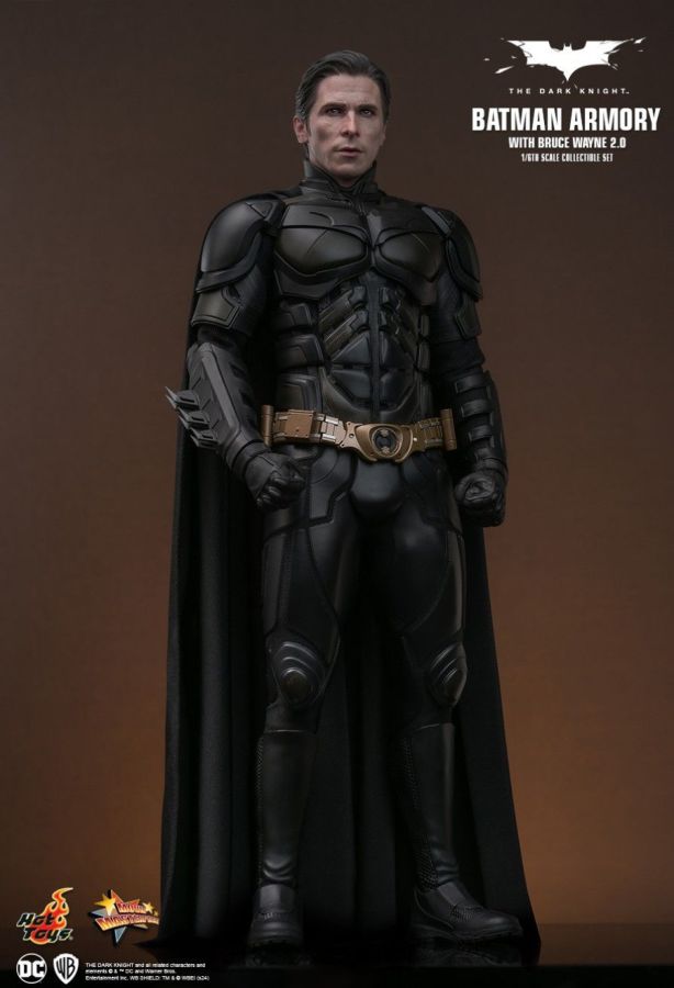 Image Pop Weasel - Image 11 of The Dark Knight - Batman Armory with Bruce Wayne (2.0) 1:6 Scale Collectible Figure Set - Hot Toys - Statue - Image - Pop Weasel